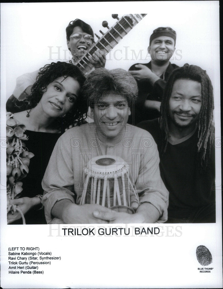 Press Photo Trilok Gurtu Band - Historic Images