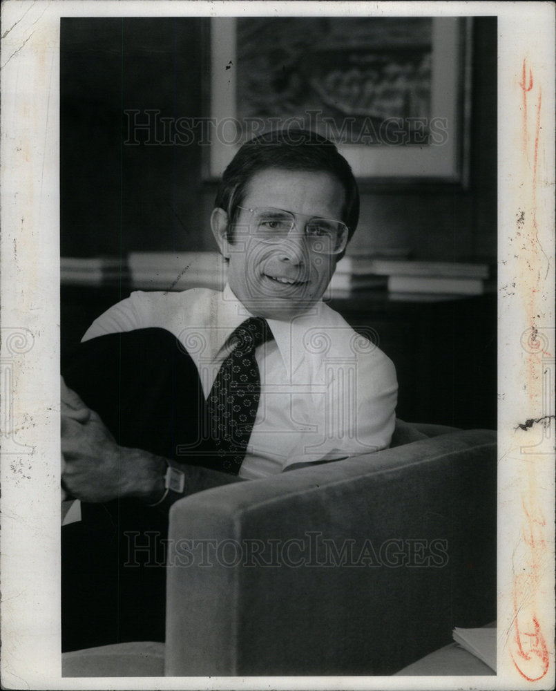 1978 Press Photo William Joseph Agee President Chairman - Historic Images