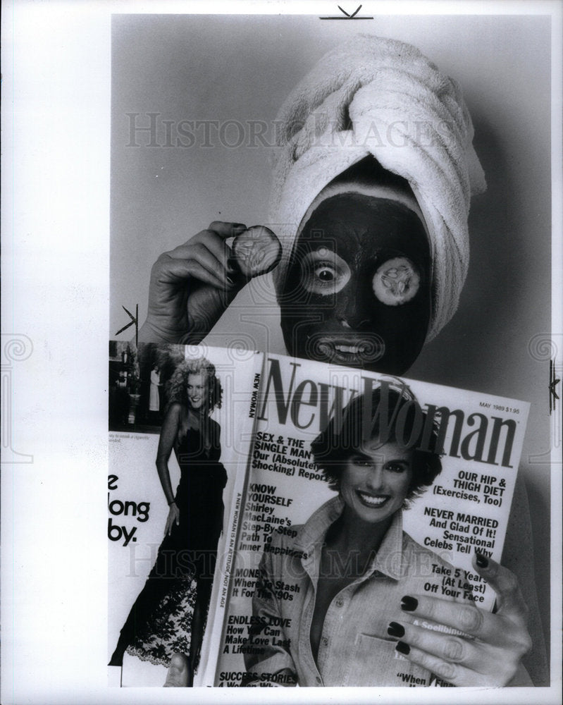 1989 Press Photo Facial Beauty - Historic Images