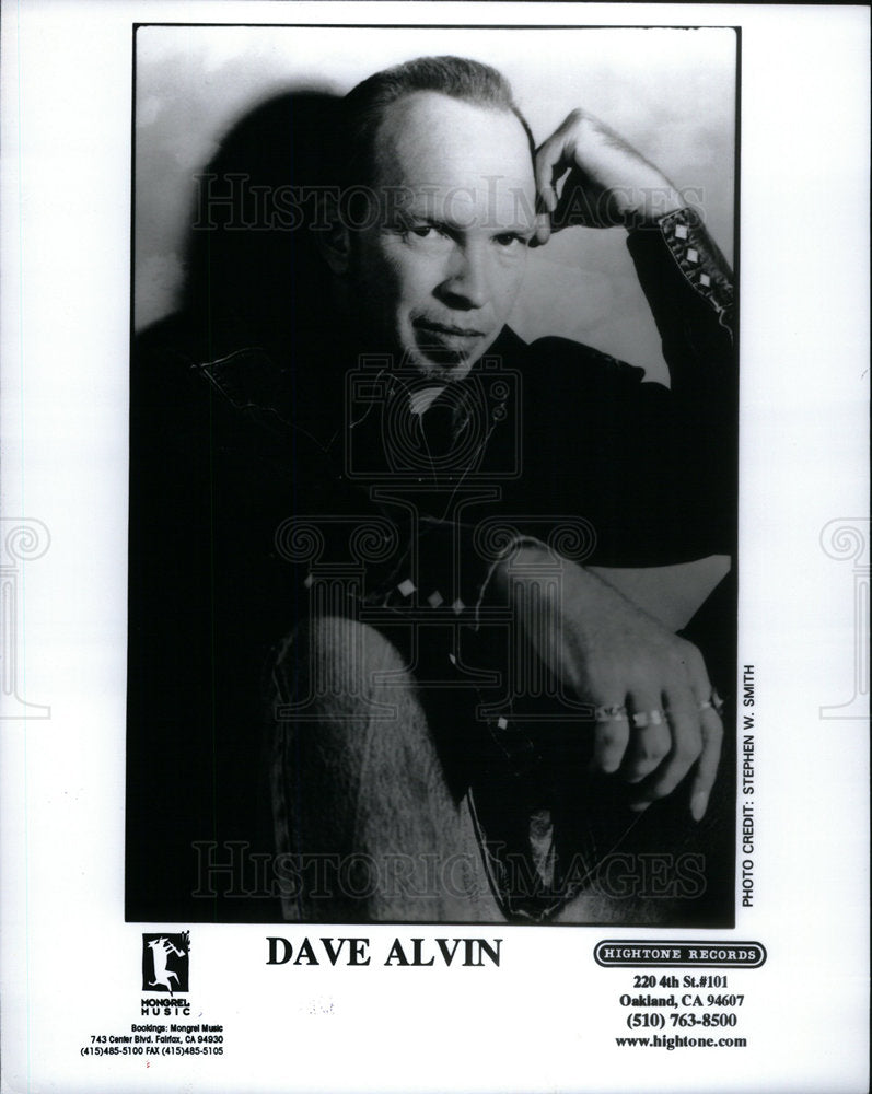 2001 Press Photo Dave Alvin Singer Songwriter American - Historic Images