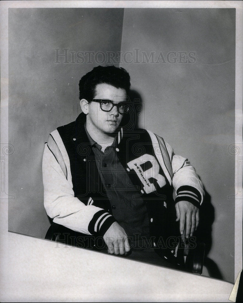 1965 Press Photo Bruce McClure/Murder Suspect/Michigan - Historic Images