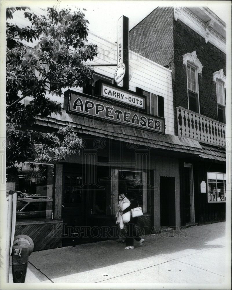 1980 Press Photo Appeteaser Restaurant/Michigan - Historic Images