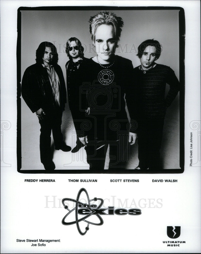 1999 Press Photo The Exies American Rock Music Band - Historic Images