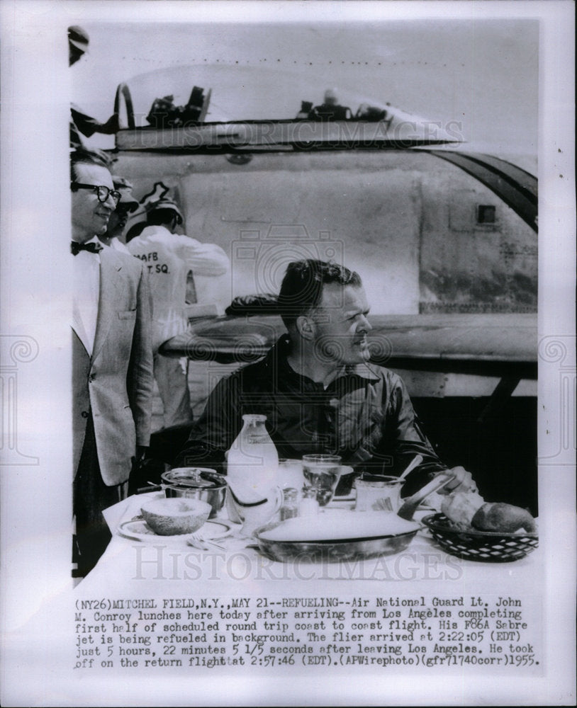 1955 Press Photo Conroy Flier John - Historic Images