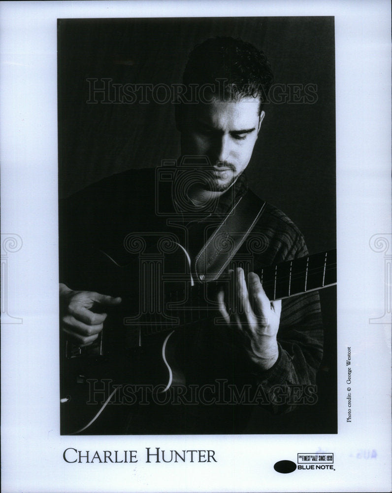 1995 Press Photo Charlie Hunter - Historic Images