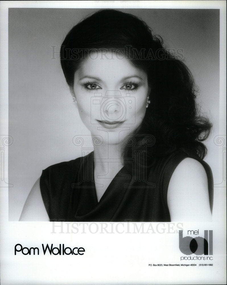 1988 Press Photo Pam Wallace westland resident Caucus - Historic Images