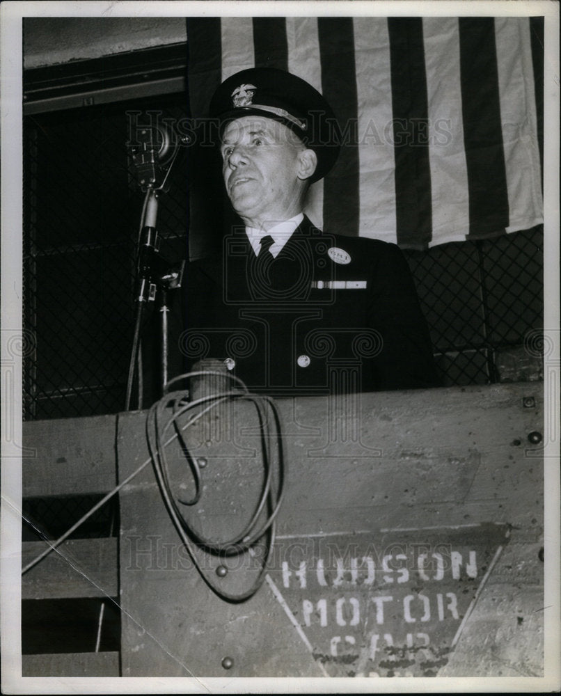 1942 Press Photo Cordon Wassel United State Navy Mike - Historic Images