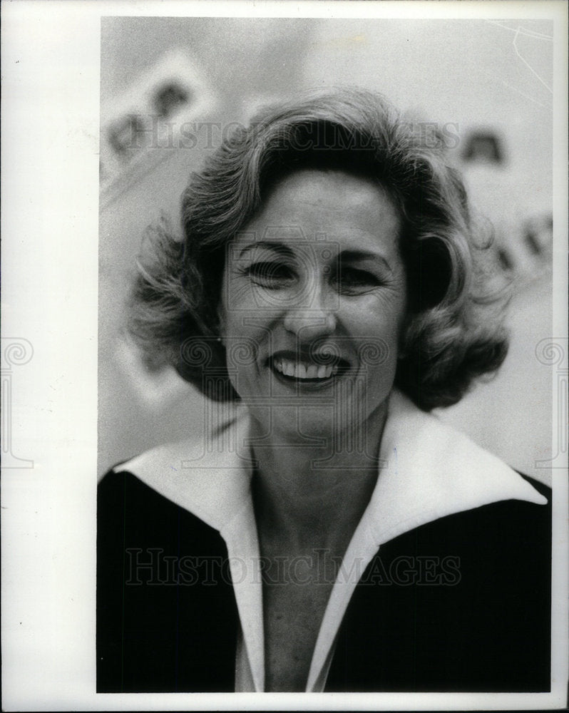 1980 Press Photo Shirley Johnson royal Oak Polotician - Historic Images