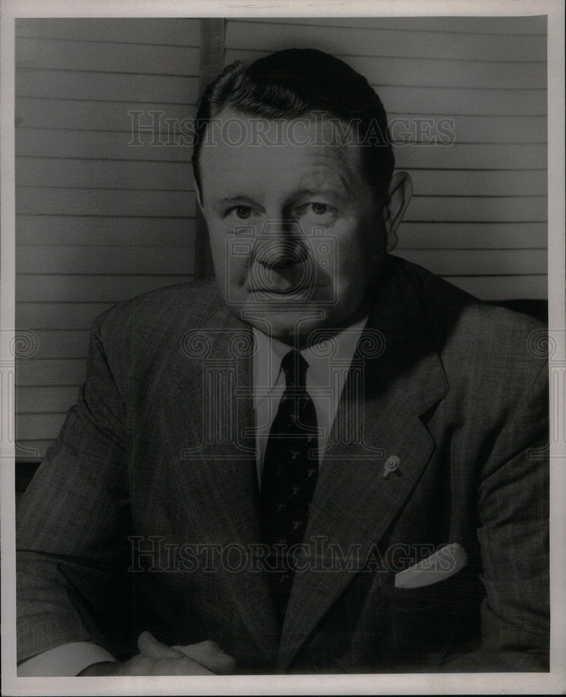 1949 Press Photo Navy Secretary John L. Sullivan - Historic Images