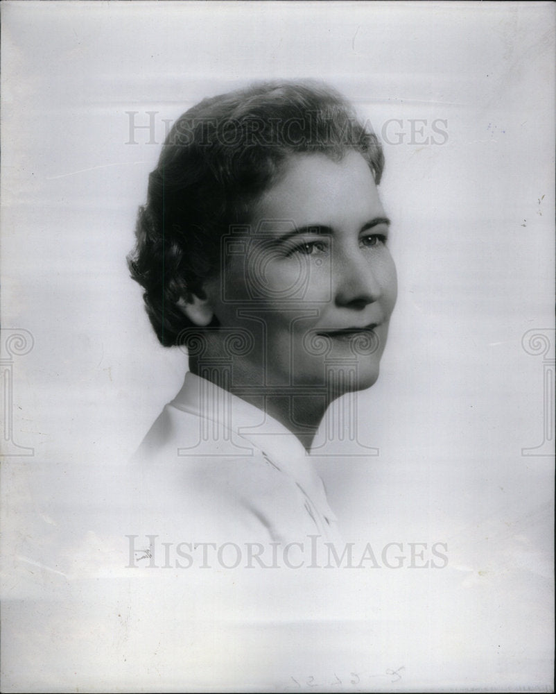 1961 Press Photo Mrs Louise Sullener Dearborn Orville - Historic Images