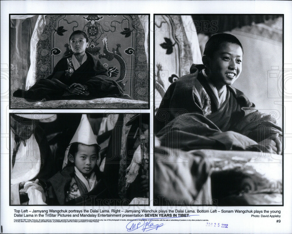 2002 Press Photo Jamyang Wangchuck Dalai Lama Tibet - Historic Images