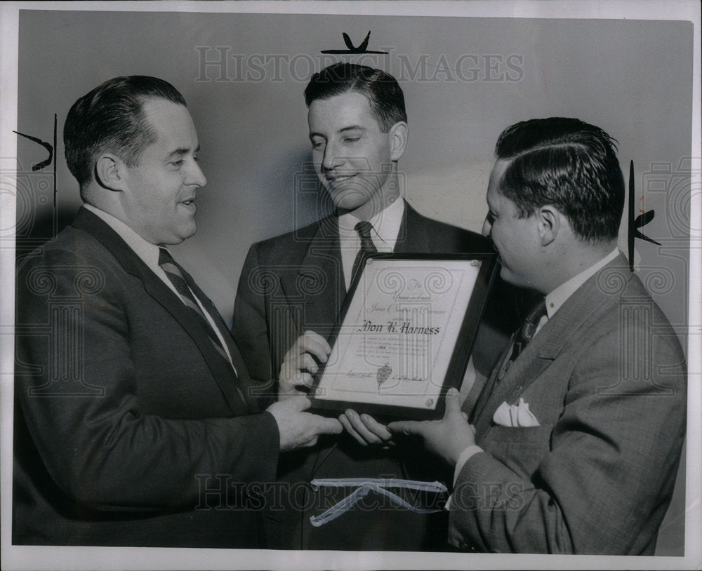 1955 Press Photo James McClure Donald Hamess Chas Steve - Historic Images