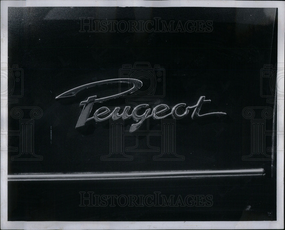 1979 Press Photo Peugeot Automobile Logo - Historic Images