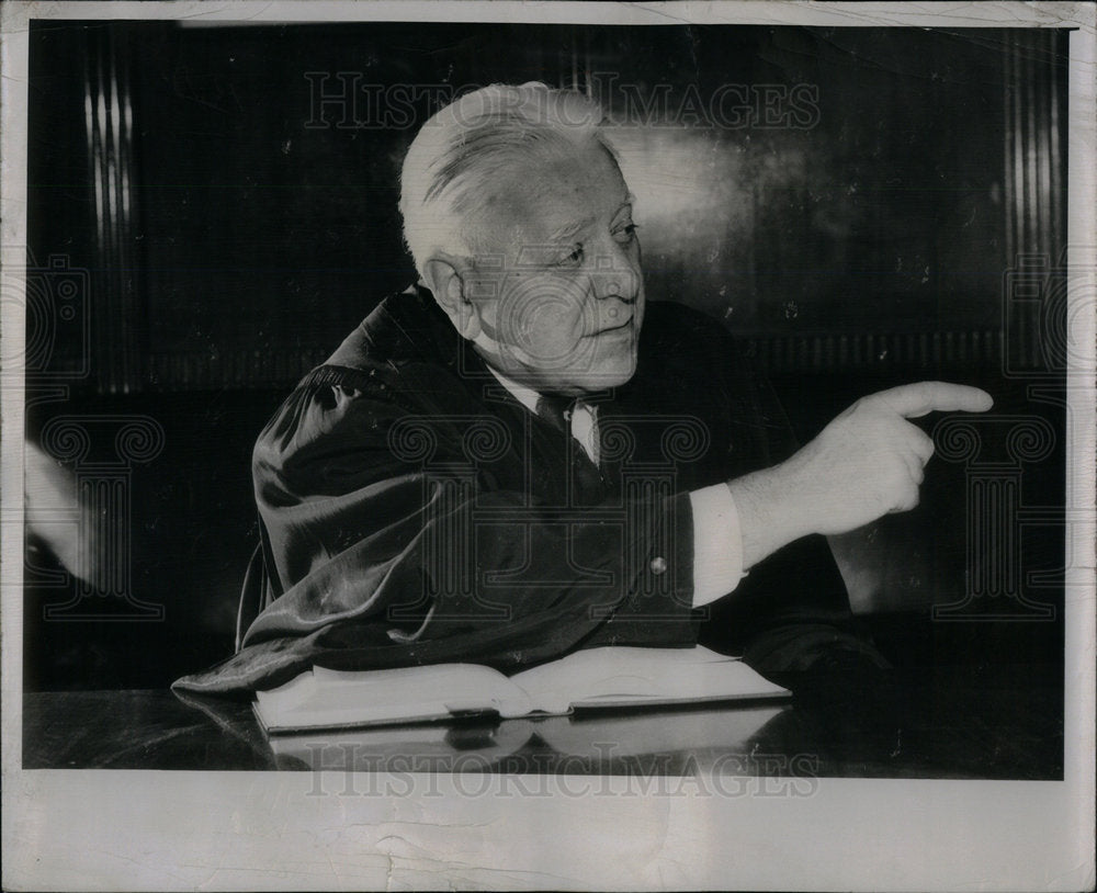 1953 Press Photo Frank Albert Picard American Poltical - Historic Images