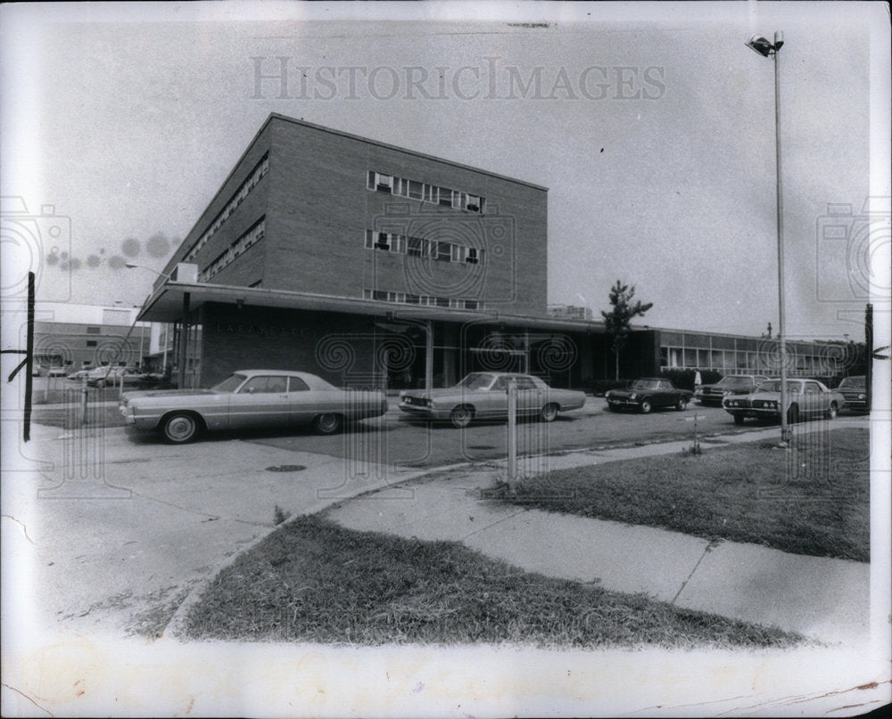 1973 Press Photo Detroit Hospital Lafayette Clinic - Historic Images