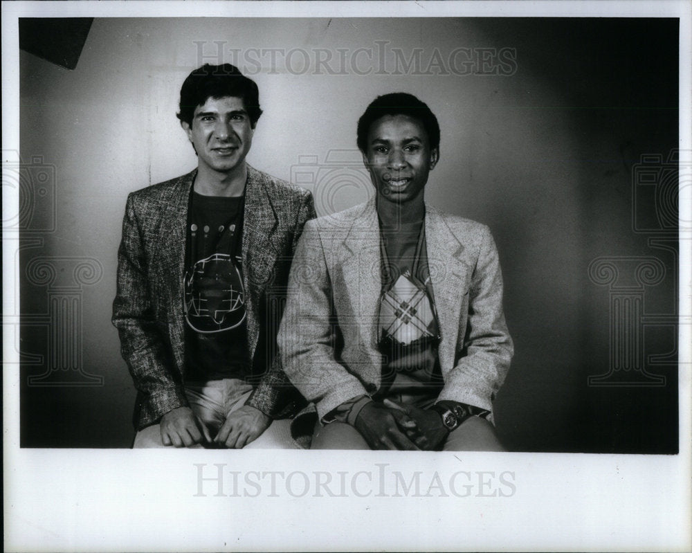 1985 Press Photo Lawrence Graham Hamdan Author writer - Historic Images