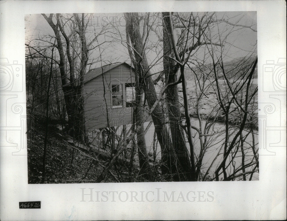 1933 Press Photo Dr C P Steinmetz Scientist Treehouse - Historic Images