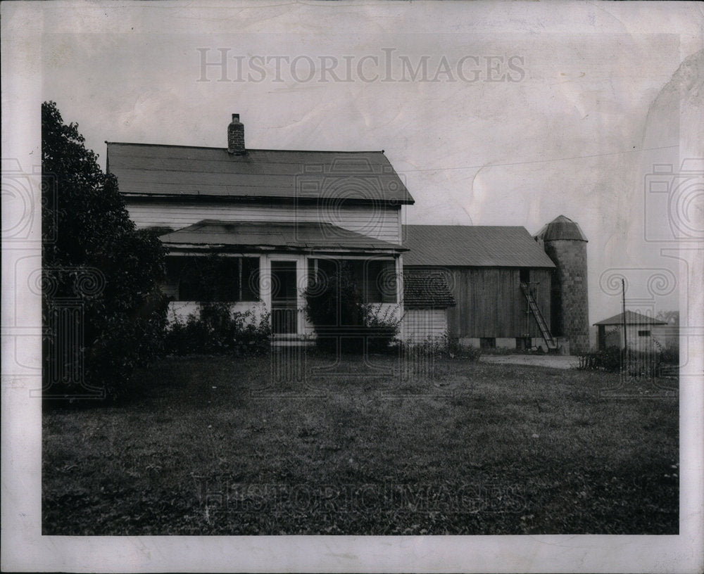 Press Photo Mrs Elizabeth Stevens farm occupy clifford - Historic Images