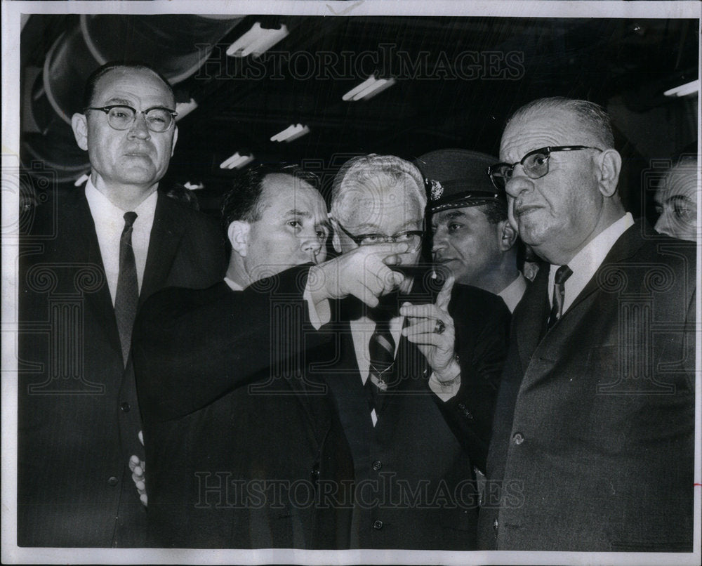 1967 Press Photo Hancock plant Mgv dearborn Furkey - Historic Images