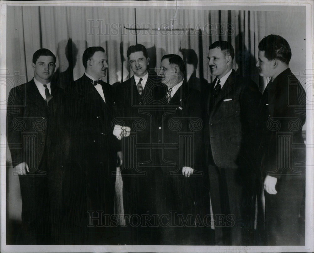 1941 Press Photo Edward Swilzkowski Martin Frank Raymod - Historic Images