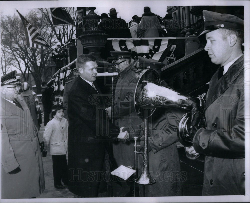 1961 Gov. John B Swainson Politician US - Historic Images