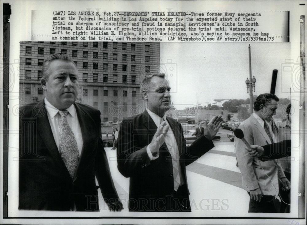 1973 Press Photo William Woodridge (Army Officer) - Historic Images