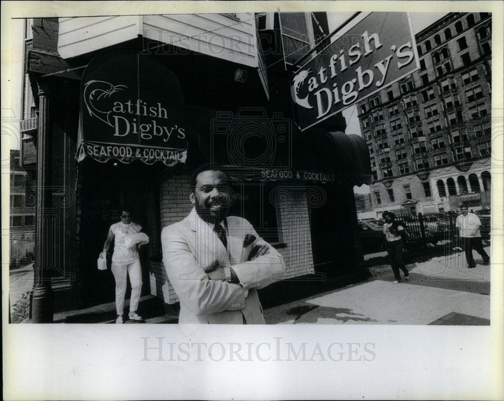 1983 Press Photo Catfish Digby Restaurant - Historic Images