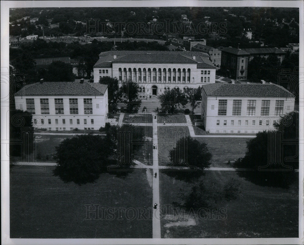 None Complex Building Center Campus Catholic University - Historic Images
