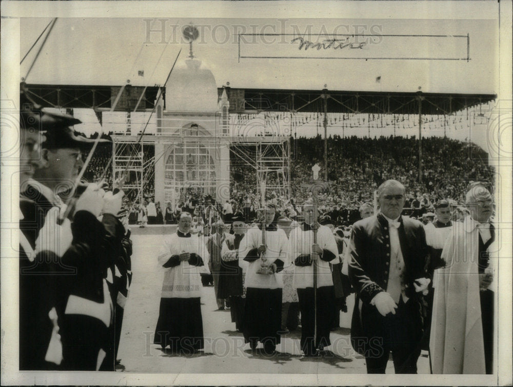 1941 Press Photo National Eucharistic Congress - Historic Images