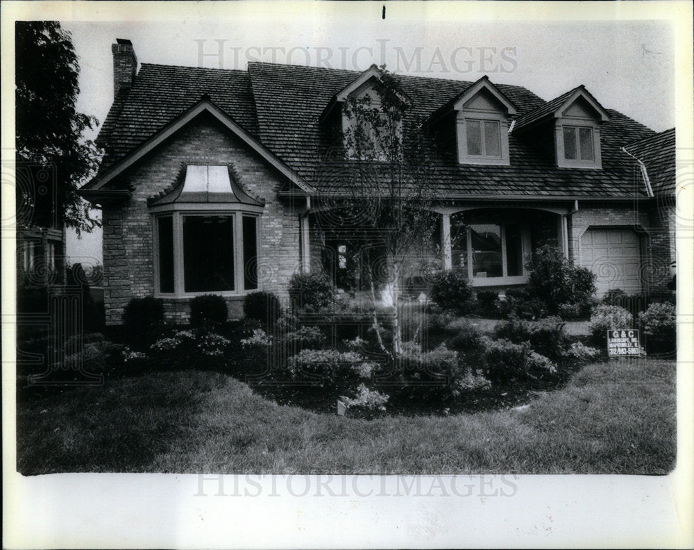 1988 Press Photo Cavalcade Of Homes - Historic Images