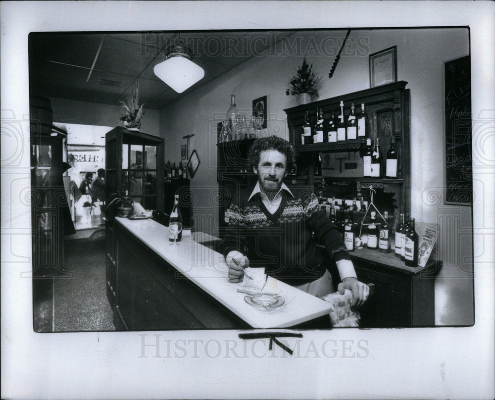 1979 Press Photo Restaurant Windson Cheg Vins Canada - Historic Images