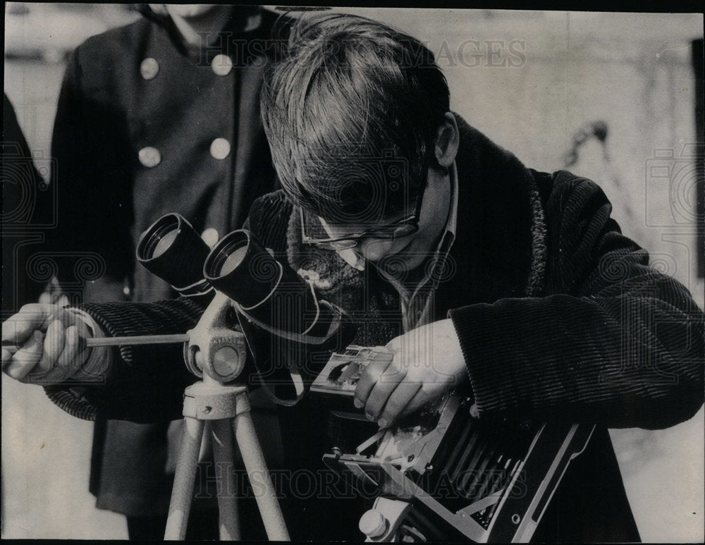 1970 Press Photo Irving Kaplan II Eclipse Spectacle - Historic Images