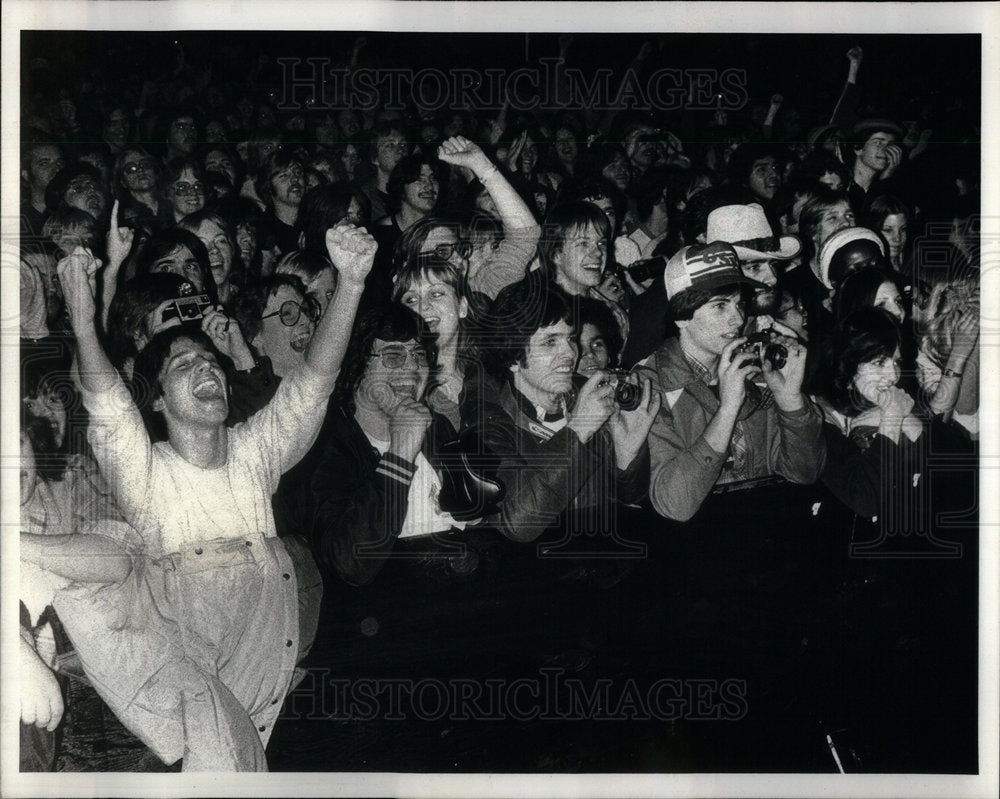 1980 Press Photo Loopfest rock roll music Amphitheater - Historic Images