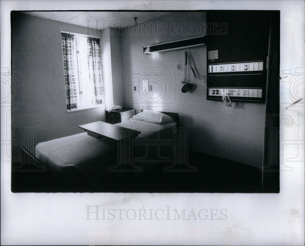1979 Press Photo Detroit Hospital - Historic Images