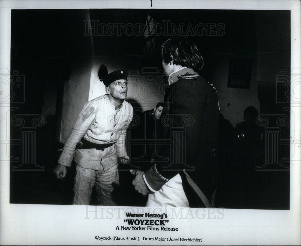 1980 Press Photo Werner Herzog&#39;s &quot;Woyzeck.&quot; - Historic Images