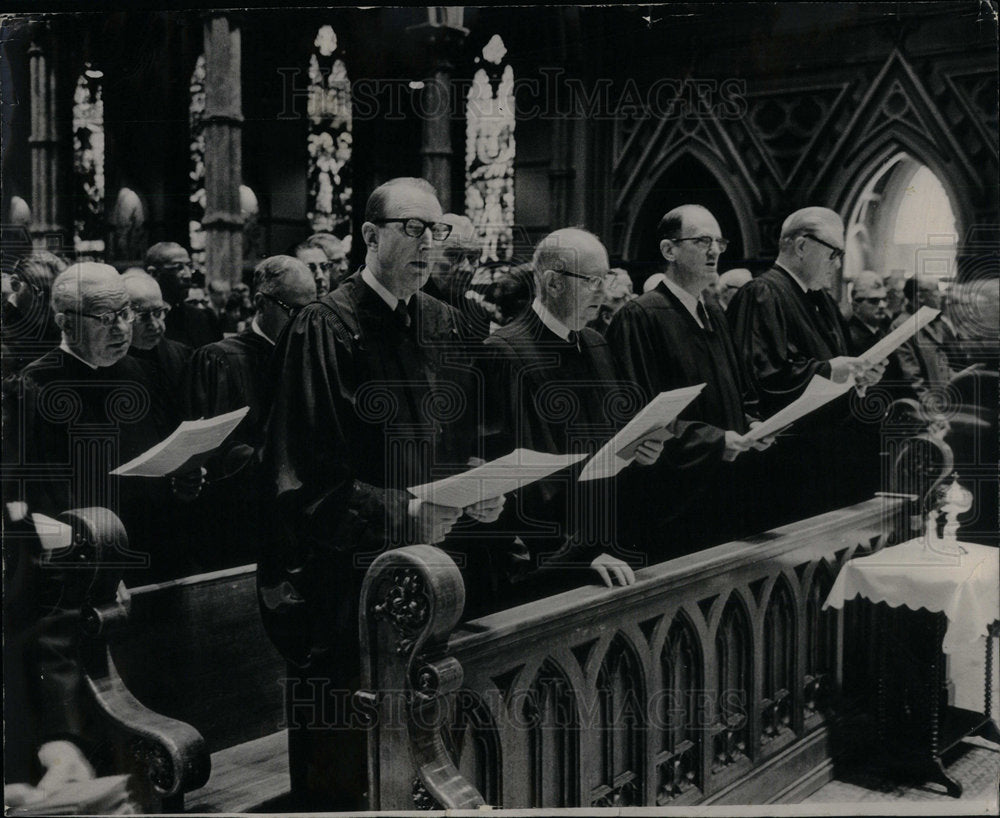 1965 Press Photo Catholic Lawyer Red Mass - Historic Images