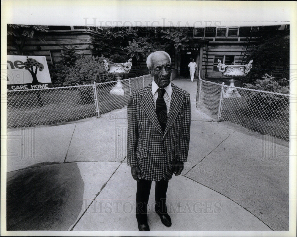 1987 Press Photo Joseph Martin Centermarian - Historic Images