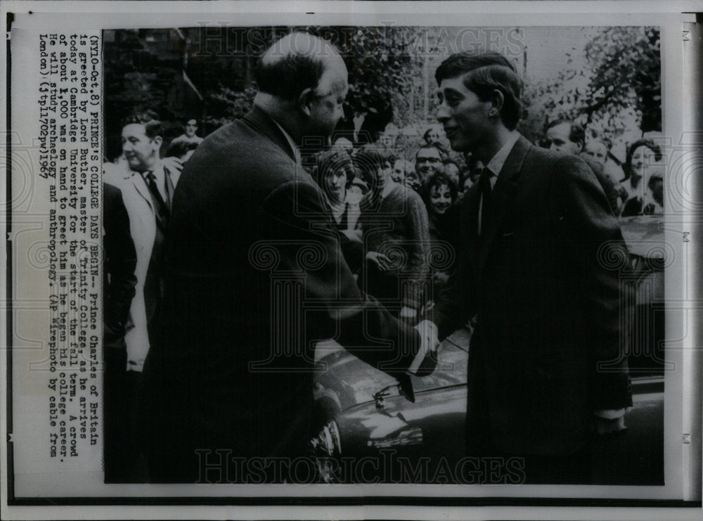 1967 Press Photo Prince Charles - Historic Images