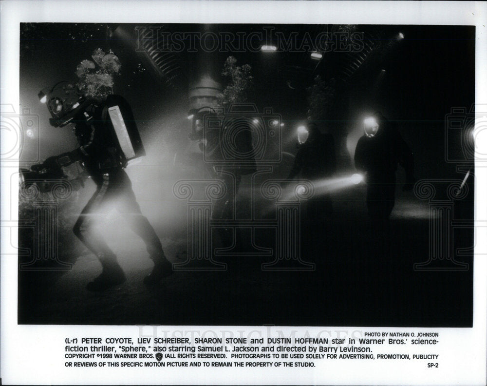 1998 Press Photo Motion Pic, Sphere - Historic Images