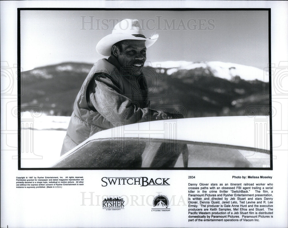 1997 Press Photo Switchback Danny Glover - Historic Images