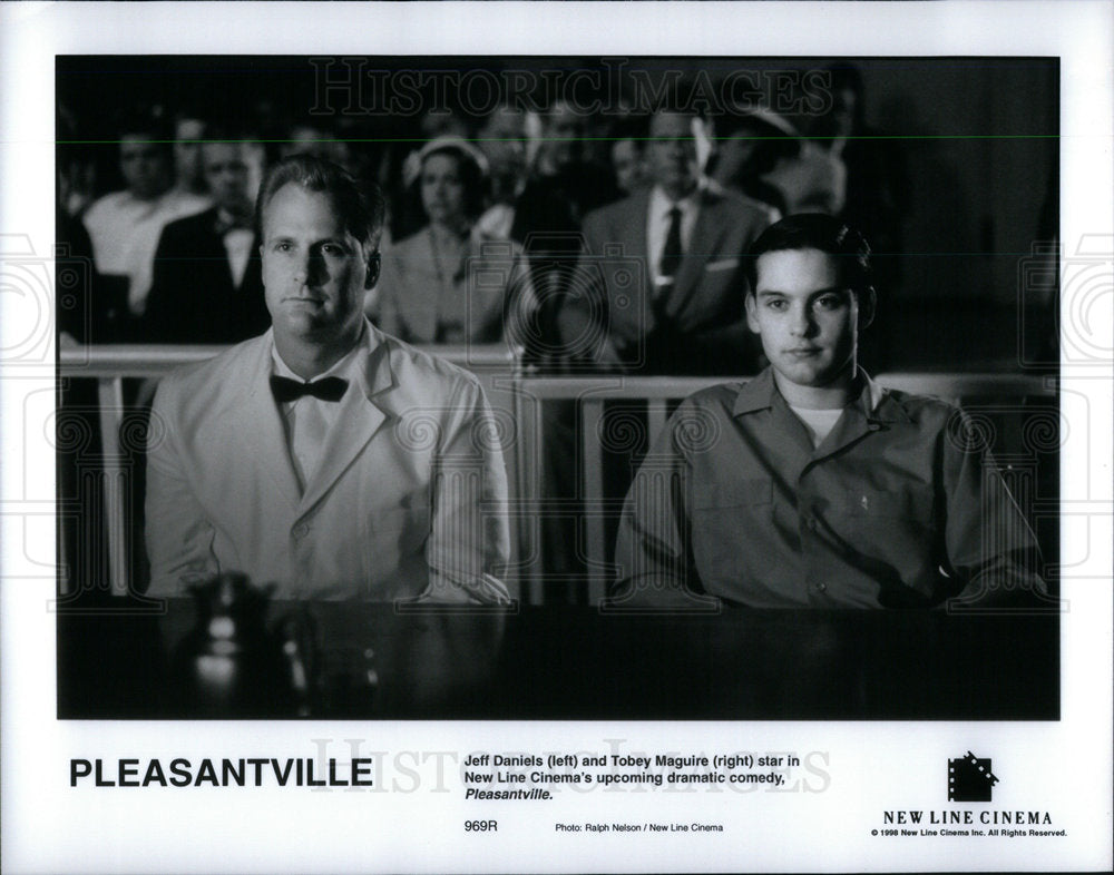 1998 Press Photo Pleasantville Jeff Daniels Tobey Star - Historic Images