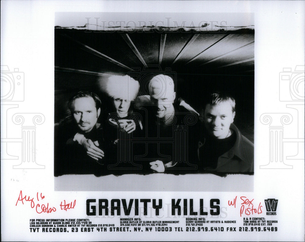 1996 Press Photo Gravity Kill - Historic Images