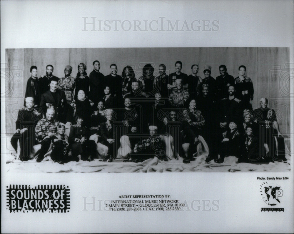 1997 Press Photo Sounds of Blackness Vocal Ensemble - Historic Images