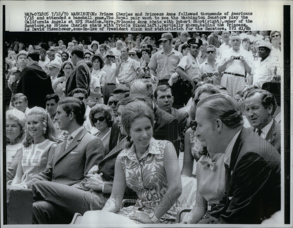 1970 Press Photo Princess Anne British Royal Family - Historic Images