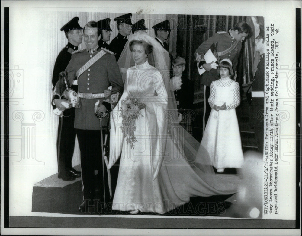 1973 Press Photo Princess Anne British Royal Family - Historic Images