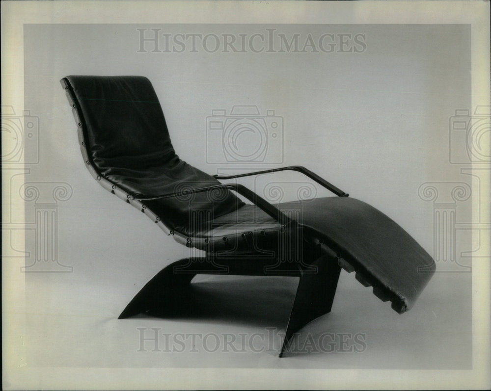 1984 Press Photo Racy Alexander Porsche Chair - Historic Images