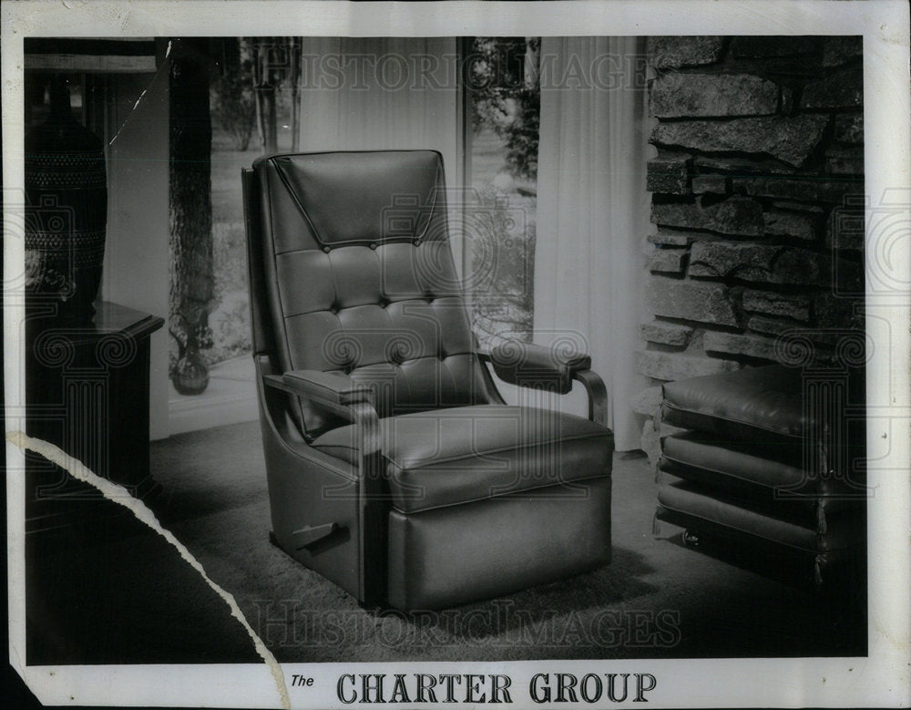 1970 Press Photo Chairs home Furniture Appliances - Historic Images