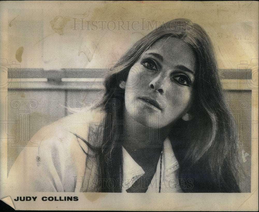 1969 Press Photo Judy Collins Singer - Historic Images