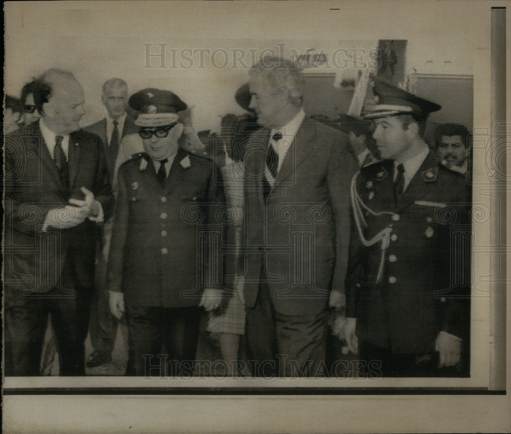 1972 Press Photo Peru US President John Connally Lima - Historic Images