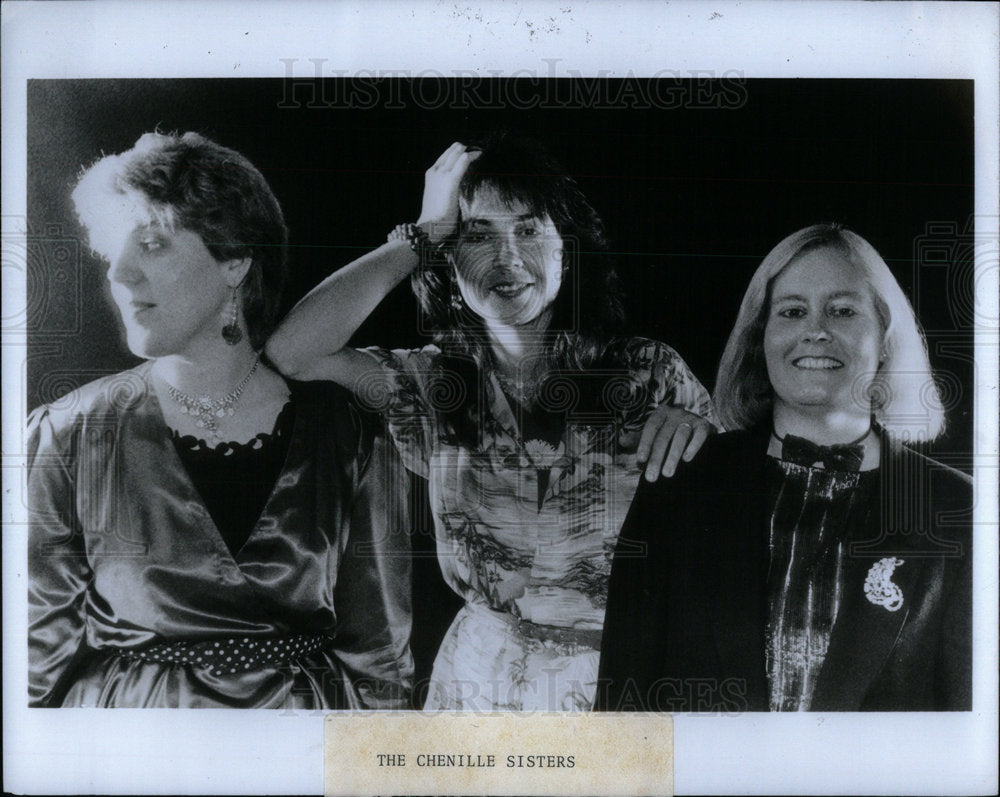 1987 Press Photo Chenille Sister - Historic Images